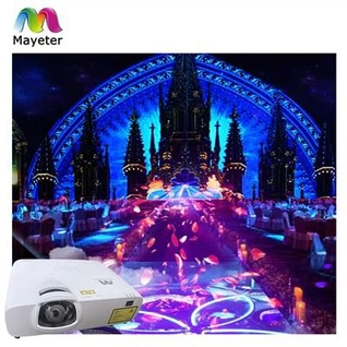 Uppslukande projektor för bröllopssalen